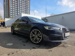 2015 Audi A6 IV (C7) Рестайлинг, чёрный, 1900000 рублей, вид 2