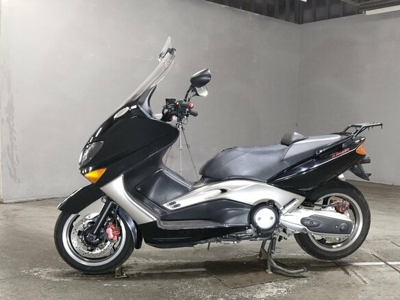 2007 Yamaha TMAX, чёрный, 330000 рублей - вид 9