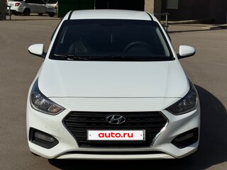 2019 Hyundai Solaris II, белый, 1025000 рублей, вид 2