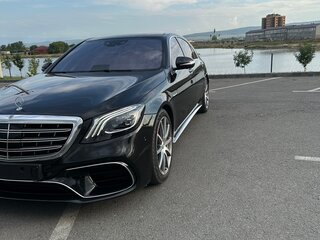 2013 Mercedes-Benz S-Класс AMG 63 AMG Long III (W222, C217), чёрный, 3500000 рублей, вид 1