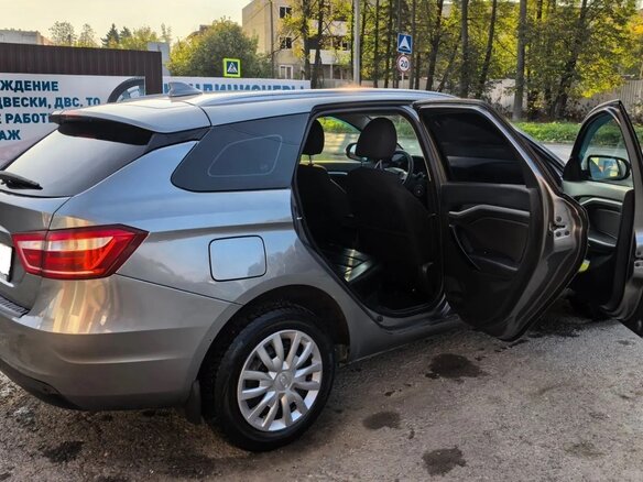 2017 Lada (ВАЗ) Vesta SW I, серый - вид 5
