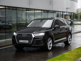 2018 Audi Q7 II (4M), чёрный, 4249000 рублей, вид 3