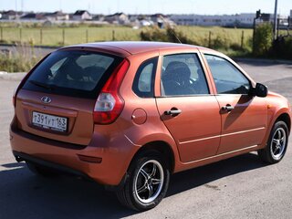 2013 Lada (ВАЗ) Kalina II, оранжевый, 319060 рублей, вид 5