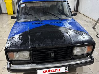 2006 Lada (ВАЗ) 2107, синий, 85000 рублей, вид 1