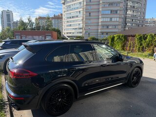 2014 Porsche Cayenne S II Рестайлинг (958), синий, 3000000 рублей, вид 3