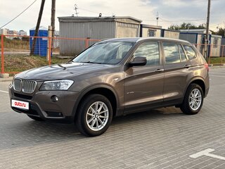 2012 BMW X3 30d xDrive II (F25), коричневый, 1600000 рублей, вид 1