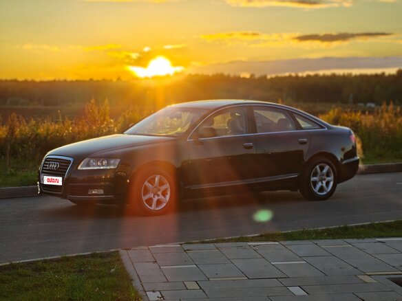 2009 Audi A6 III (C6) Рестайлинг, чёрный, 985000 рублей - вид 3
