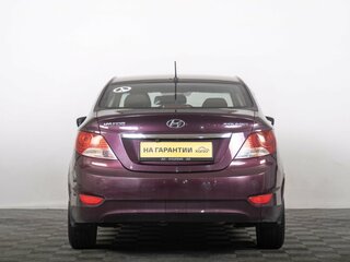 2011 Hyundai Solaris I, фиолетовый, 779000 рублей, вид 4