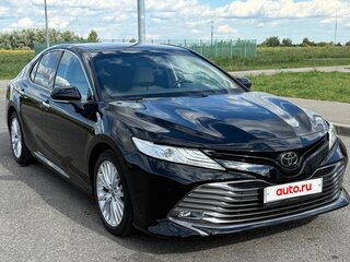 2020 Toyota Camry VIII (XV70), чёрный, 2970000 рублей, вид 5