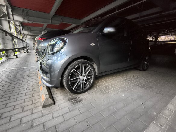 2017 Smart Forfour Brabus II, серый, 2000000 рублей - вид 19