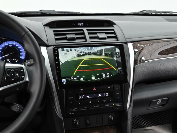 2017 Toyota Camry VII (XV50) Рестайлинг 2, чёрный, 1835000 рублей - вид 7