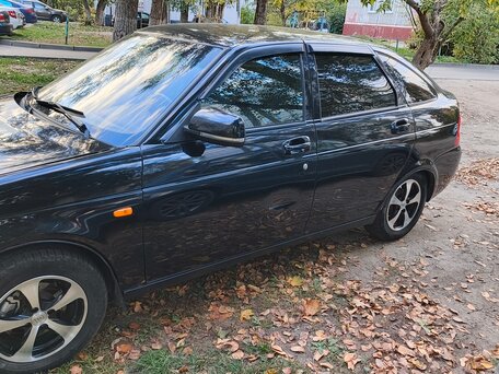 2008 Lada (ВАЗ) Priora I, чёрный, 250000 рублей, вид 4