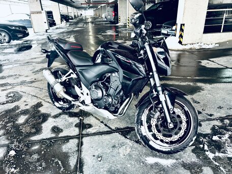 2013 Honda CB 500F, чёрный, 500000 рублей, вид 3