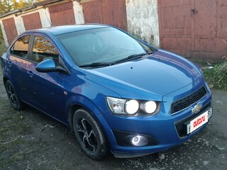 2012 Chevrolet Aveo II, синий, 649000 рублей, вид 5