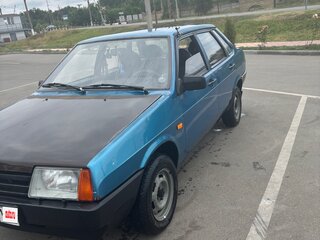 1999 Lada (ВАЗ) 21099, синий, 210000 рублей, вид 1