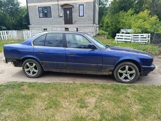 1992 BMW 5 серии 520i III (E34), синий, 200000 рублей, вид 2