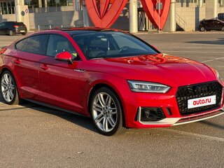 2019 Audi A5 II (F5), красный, 3550000 рублей, вид 3