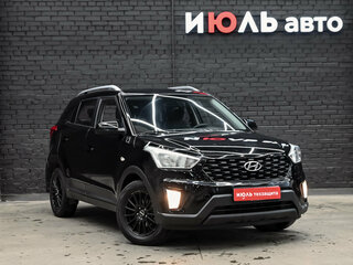 2021 Hyundai Creta I Рестайлинг, чёрный, 1500000 рублей, вид 3