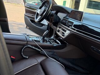 2019 BMW 7 серии 730d xDrive VI (G11/G12) Рестайлинг, чёрный, 5500000 рублей, вид 3