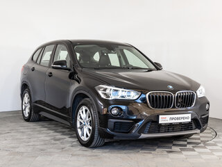 2018 BMW X1 20i xDrive II (F48), чёрный, 2299000 рублей, вид 3