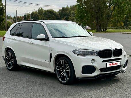 2015 BMW X5 40d III (F15), чёрный, 3750000 рублей, вид 4