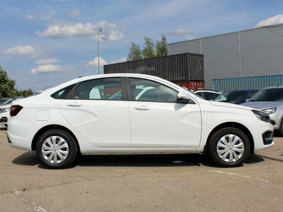 2026 Lada (ВАЗ) Vesta CNG I Рестайлинг (NG), белый - вид 5
