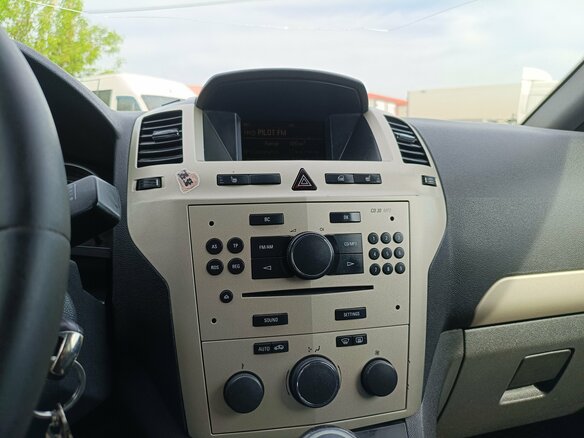 2008 Opel Zafira B Рестайлинг, синий - вид 9