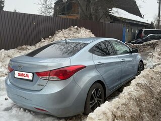 2011 Hyundai Elantra V (MD), голубой, 350000 рублей, вид 3