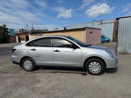 2016 Nissan Almera III (G15), серебристый, 355000 рублей, вид 3