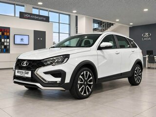 2026 Lada (ВАЗ) Vesta SW Cross I Рестайлинг (NG), белый, 2079118 рублей, вид 1