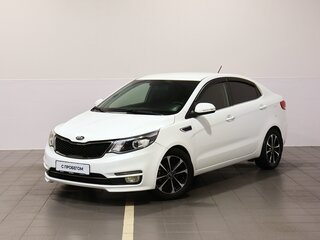2015 Kia Rio III Рестайлинг, белый, 859000 рублей, вид 2