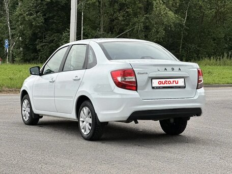 2023 Lada (ВАЗ) Granta I Рестайлинг, белый, вид 5