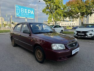 2007 Hyundai Accent ТагАЗ II, красный, 349000 рублей, вид 2