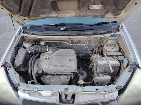 2003 Suzuki Aerio, серебристый, 260000 рублей - вид 6