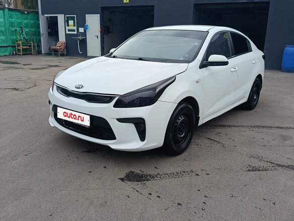 2017 Kia Rio IV, белый, 515000 рублей