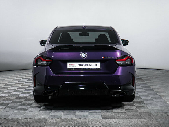 2021 BMW 2 серии M240i xDrive G42, фиолетовый, 6200000 рублей - вид 5