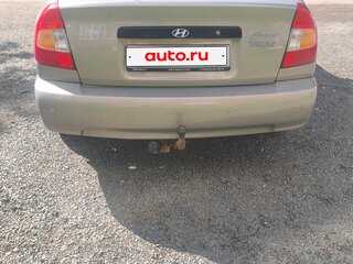 2009 Hyundai Accent ТагАЗ II, бежевый, 365500 рублей, вид 2