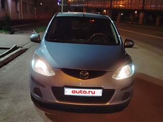 2009 Mazda 2 II (DE), синий, 565000 рублей, вид 3