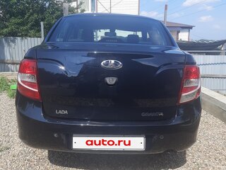 2014 Lada (ВАЗ) Granta I, чёрный, 630000 рублей, вид 3