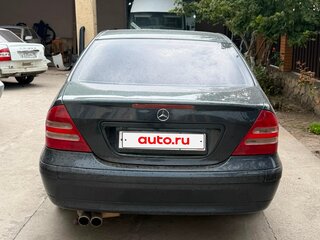 2001 Mercedes-Benz C-Класс 200 II (W203), синий, 450000 рублей, вид 2