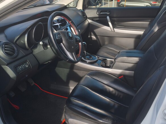 2010 Mazda CX-7 I Рестайлинг, белый, 790000 рублей - вид 7