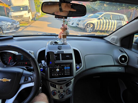 2015 Chevrolet Aveo II, серый - вид 5