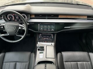 2022 Audi A8 Long 55 TFSI IV (D5) Рестайлинг, чёрный, 8300000 рублей, вид 3