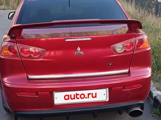 2007 Mitsubishi Lancer X, красный, 380000 рублей, вид 4
