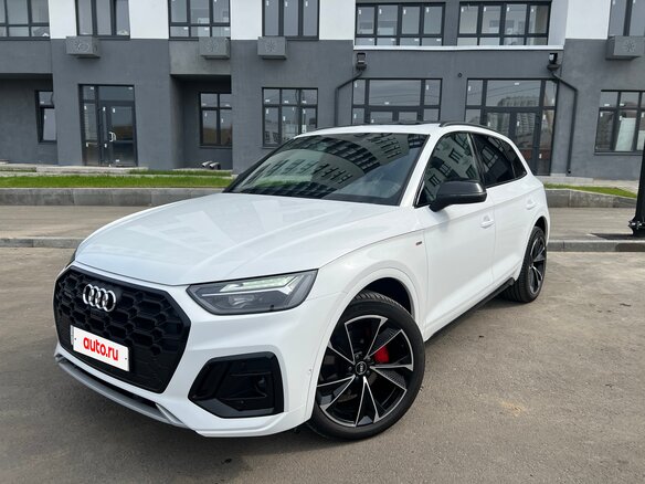2025 Audi Q5 L 45 TFSI II (FY) Рестайлинг, белый, 6250000 рублей