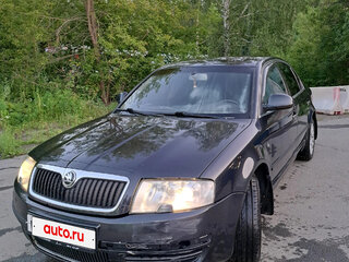 2007 Skoda Superb I Рестайлинг, чёрный, 620000 рублей, вид 1
