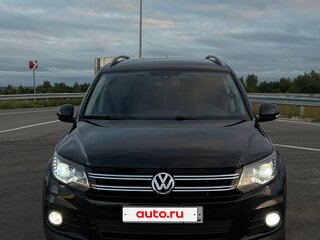 2012 Volkswagen Tiguan I Рестайлинг, чёрный, 1330000 рублей, вид 2