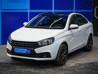 2018 Lada (ВАЗ) Vesta I, белый, 750000 рублей, вид 2