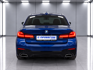 2021 BMW 5 серии 520d xDrive VII (G30/G31/G38) Рестайлинг, синий, 3620000 рублей, вид 3