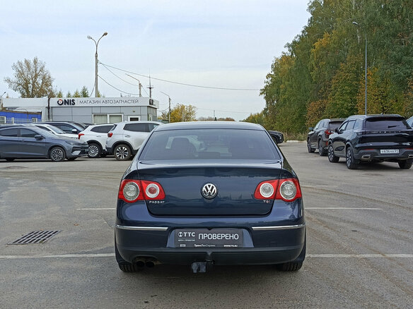 2008 Volkswagen Passat B6, чёрный - вид 5